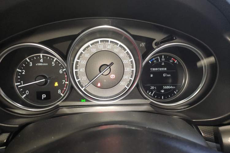 Used Mazda CX-5 2021 2.5L Automatic Two-Wheel Drive Black Knight Instrument Cluster