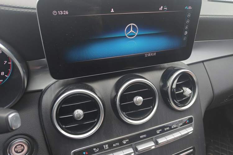 Used Mercedes-Benz C-Class 2021 C 200 L Fashion Edition Sport Version Audio And AC Panel