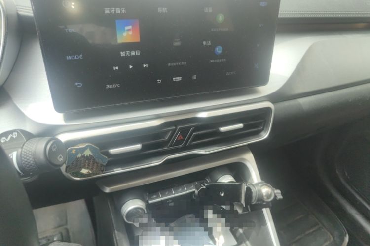 Used Geely Auto Coolray 2021 1.4T Manual Gold Edition Audio And AC Panel