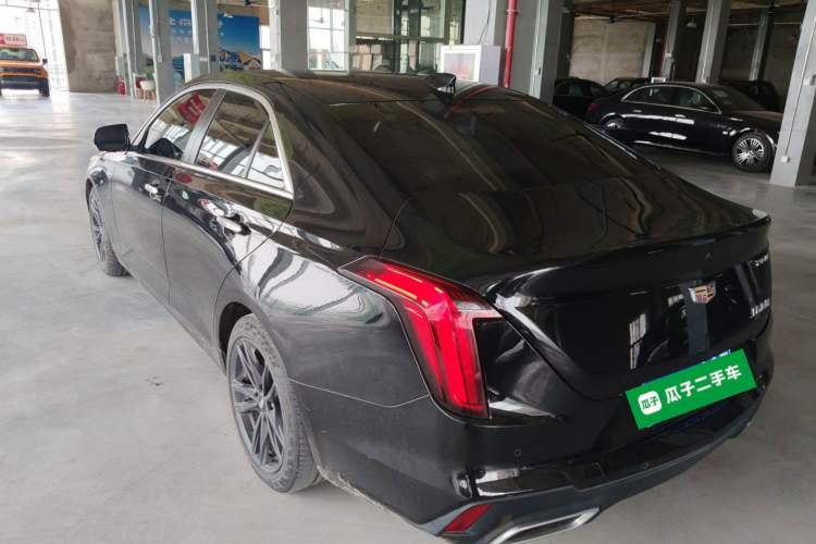 Used Cadillac CT4 2021 28T Luxury Model Rear Left 45 Deg