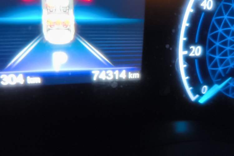 Used Hongqi E-QM5 2023 620km PLUS Odometer Close Up