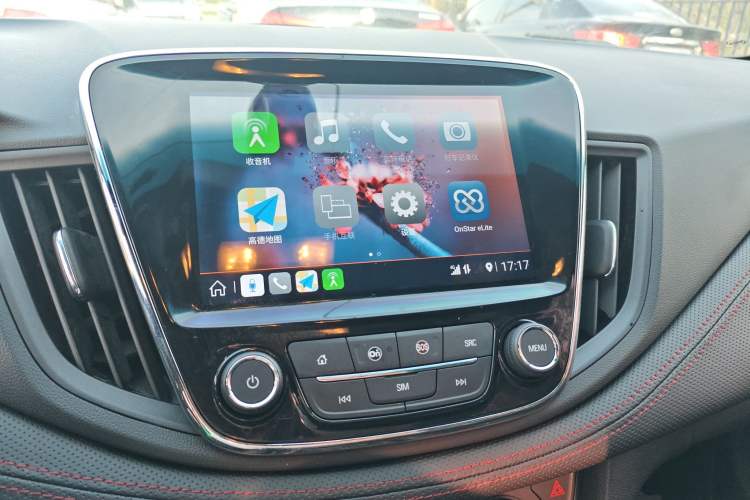 Used Chevrolet Monza 2020 Light Hybrid RS 330T Automatic Comfort Edition Audio And AC Panel