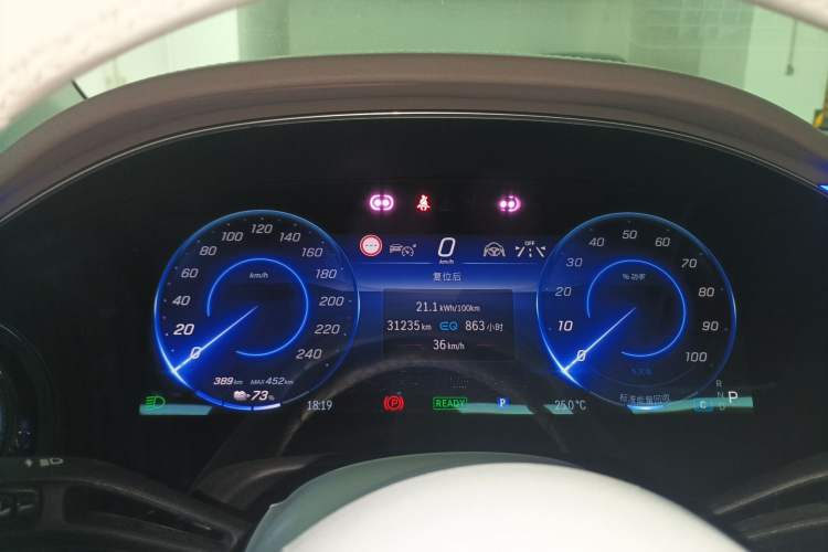 Used Mercedes-Benz EQE SUV 2024 500 4MATIC Flagship Edition Instrument Cluster