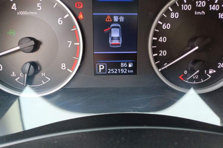 Used Nissan Sylphy 2021 1.6L XL CVT Enjoyment Edition Odometer Close Up