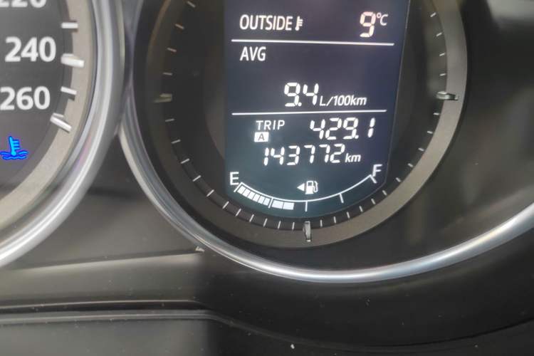 Used Mazda Atenza 2015 2.0L Blue Sky Luxury Edition Odometer Close Up