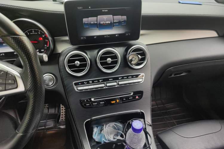 Used Mercedes-Benz GLC AMG 2018 AMG GLC 63 4MATIC+ Audio And AC Panel