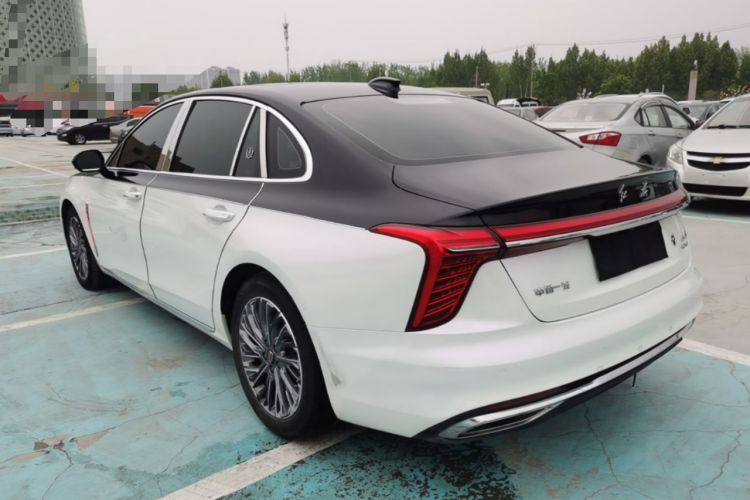 Used Hongqi H5 2023 2.0T Automatic Smart Connect Flagship Edition Rear Left 45 Deg