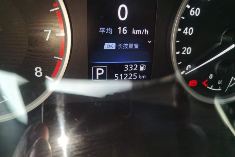 Used Nissan Sylphy 2022 1.6L XL CVT Enjoyment Edition Odometer Close Up