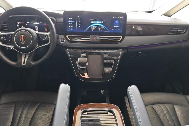 Used Hongqi HQ9 2023 2.0T Smart Connect Flagship Edition Audio And AC Panel