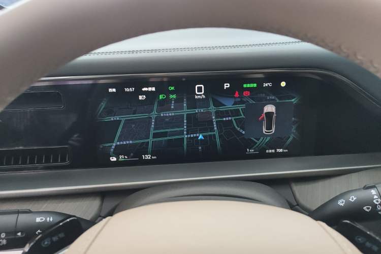 Used Denza N7 2025 702 Intelligent Driving Dual-Laser Luxury Edition Instrument Cluster