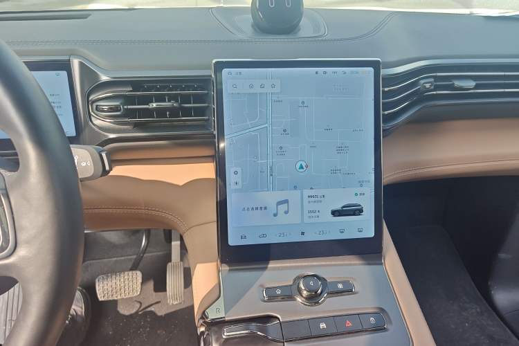 Used Nio ES6 2020 610 km Performance Version Audio And AC Panel