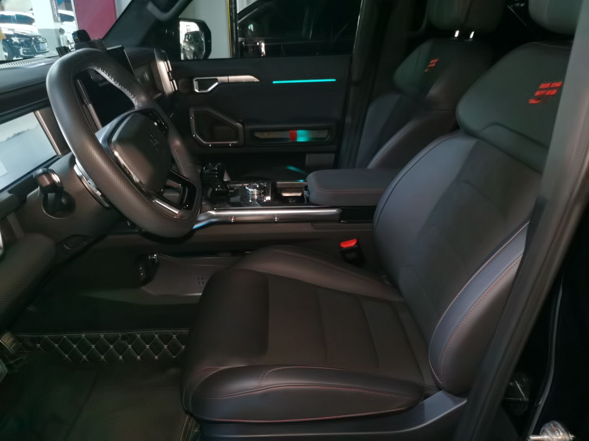 Interior delantero