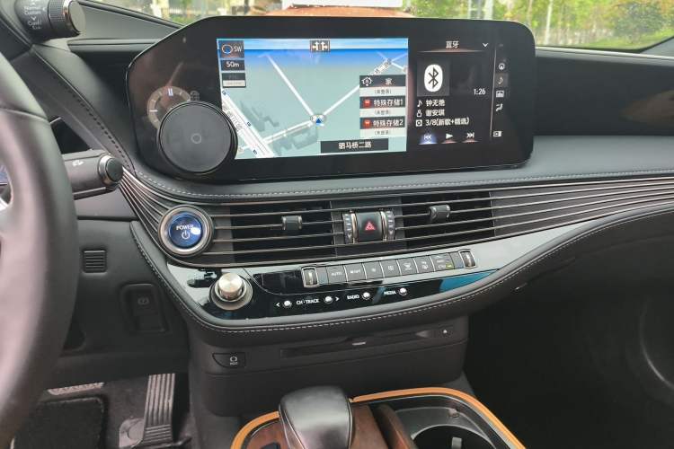 Used Lexus LS 2021 500h Excellence Edition Audio And AC Panel