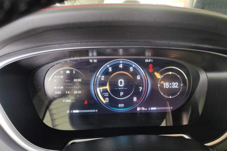 Used GAC Trumpchi GS4 PLUS 2021 270T Automatic Galaxy Edition Instrument Cluster
