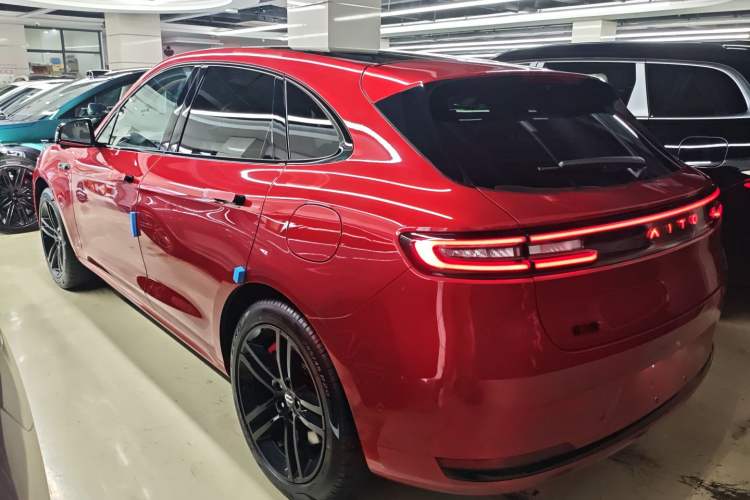 Used Hima AITO M5 2025 Extended-Range Ultra Rear-Wheel-Drive Version Rear Left 45 Deg