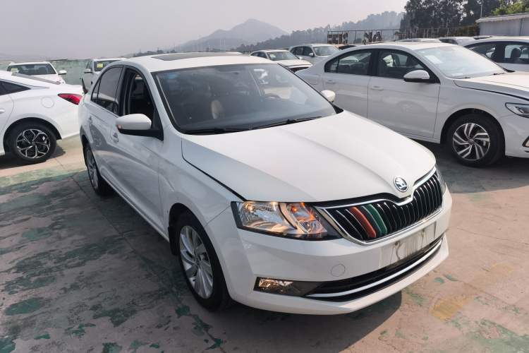 Used Skoda Rapid 2019 1.5L Automatic Comfort Edition China VI Standard