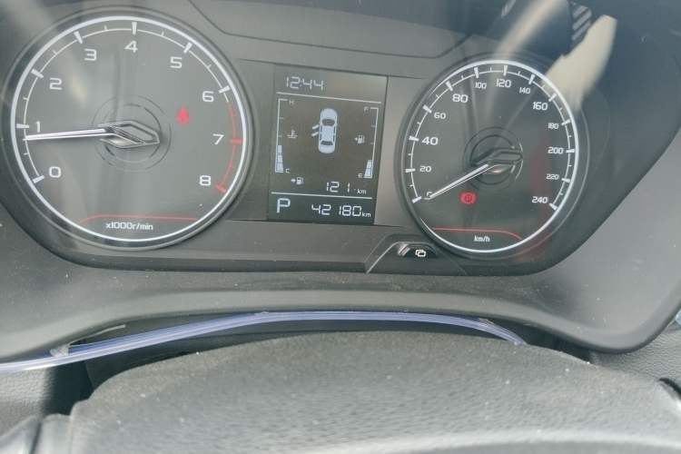 Used Geely Auto Vision X3 2021 PRO 1.5L CVT Deluxe Model Odometer Close Up