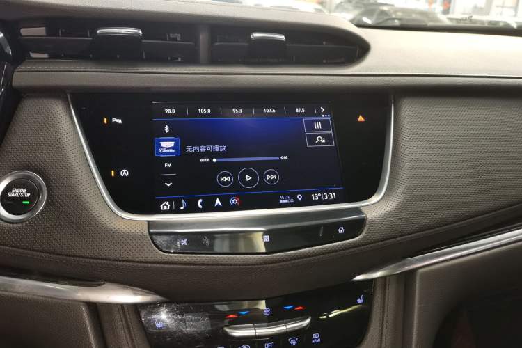 Used Cadillac XT5 2020 28T Four-Wheel Drive Luxury Version Audio And AC Panel