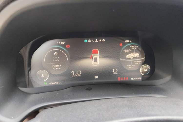 Used Wey VV5 2021 1.5T Two-Wheel Drive Smart Pioneer Instrument Cluster