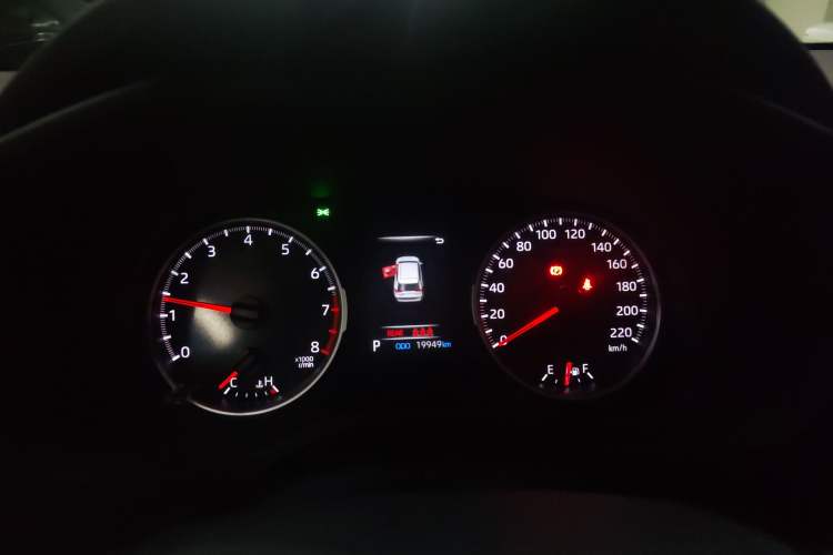 Used Toyota RAV4 2022 2.0L CVT Two-Wheel Drive Urban Edition Instrument Cluster