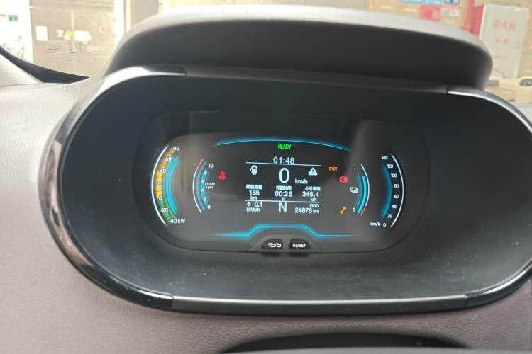 Used Chery QQ Little Ant 2022 Sweet Pink Edition Half-Sugar Version Lithium Iron Phosphate 29.2 kWh 30 kW 301 km Instrument Cluster