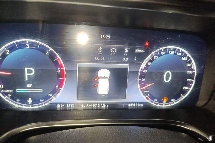 Used BAIC Off-Road BJ40 2021 2.0D Automatic Four-Wheel Drive Blade Hero Edition Pioneer Model Instrument Cluster