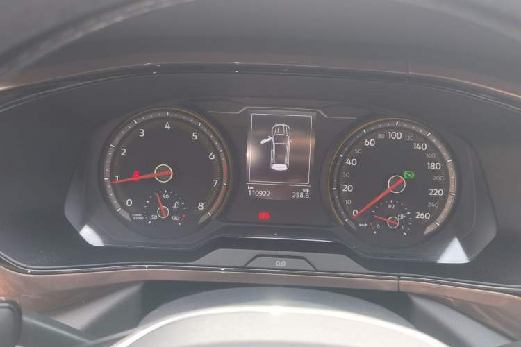 Used Volkswagen Tharu 2019 280TSI Two-Wheel Drive Luxury Version China VI Standard Instrument Cluster