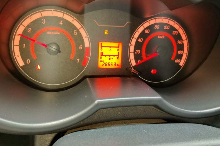 Used CHANGAN KAICHENG Star 5 2022 1.4L Classic Edition Passenger Vehicle JL473Q3 Odometer Close Up