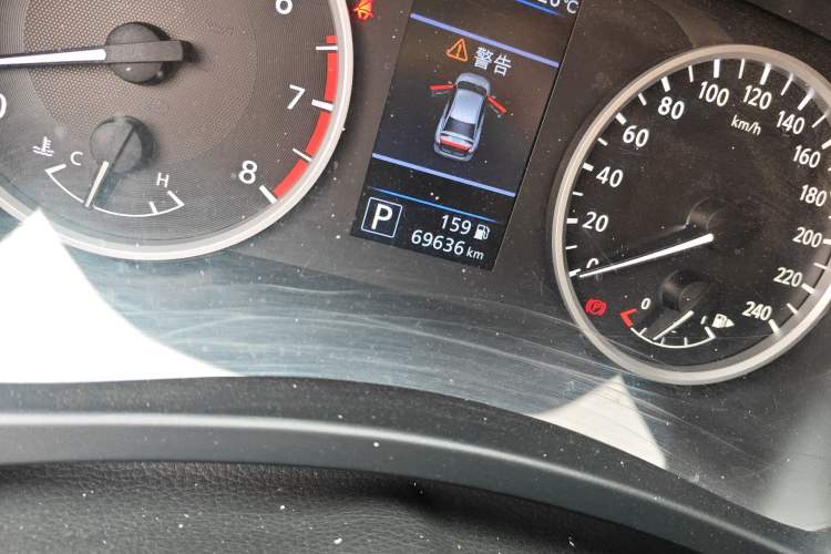 Used Nissan Sylphy 2022 1.6L XL CVT Enjoyment Edition Odometer Close Up