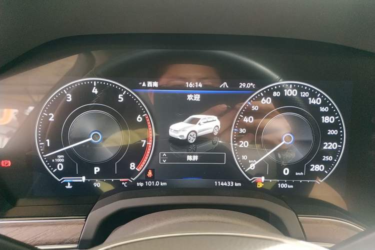 Used Volkswagen Touareg 2019 3.0 TSI RuiFeng Edition China VI Standard Instrument Cluster