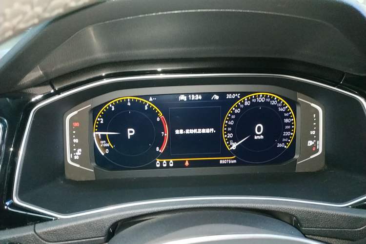 Used Volkswagen T-ROC 2021 280TSI DSG Two-Wheel Drive Comfort Connect Edition Instrument Cluster