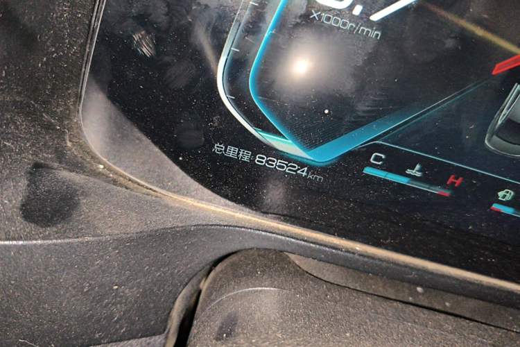 Used BYD Qin Pro 2020 Beyond Edition 1.5TI Automatic Prestige Version Odometer Close Up