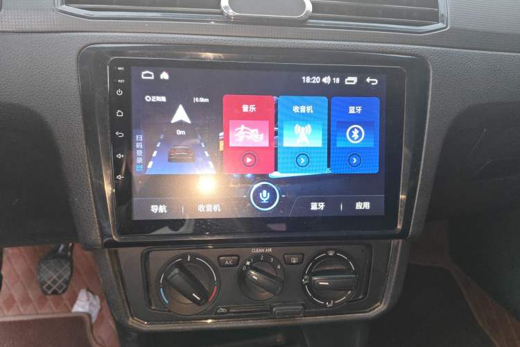 Used Volkswagen Santana 2021 1.5L Manual Fashion Edition Audio And AC Panel