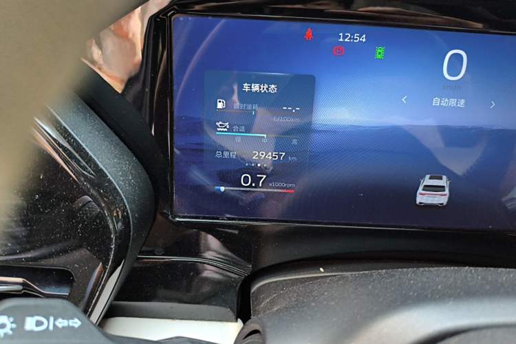 Used Geely Auto Monjaro L 2021 2.0TD DCT EVO Two-Wheel Drive Prestige Version Odometer Close Up