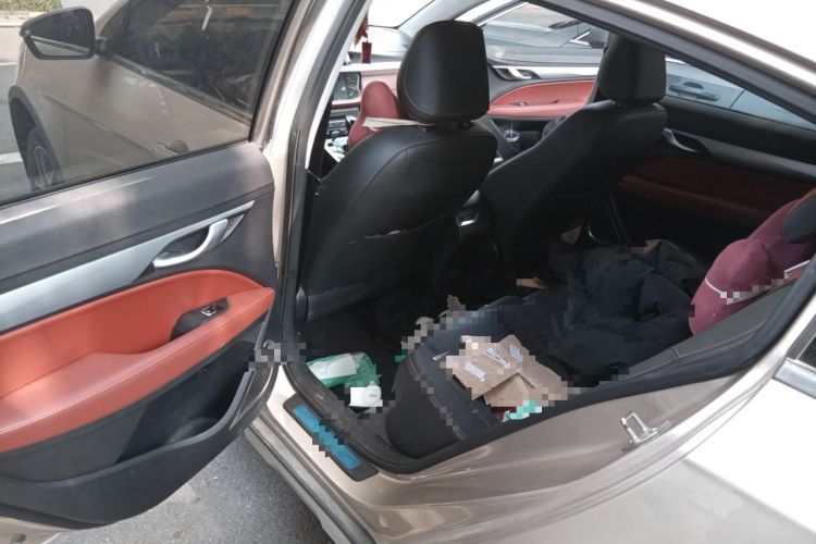 Used Geely Auto Vision S1 2019 Upgraded Model 1.5L CVT Luxury Version Left Rear Seat