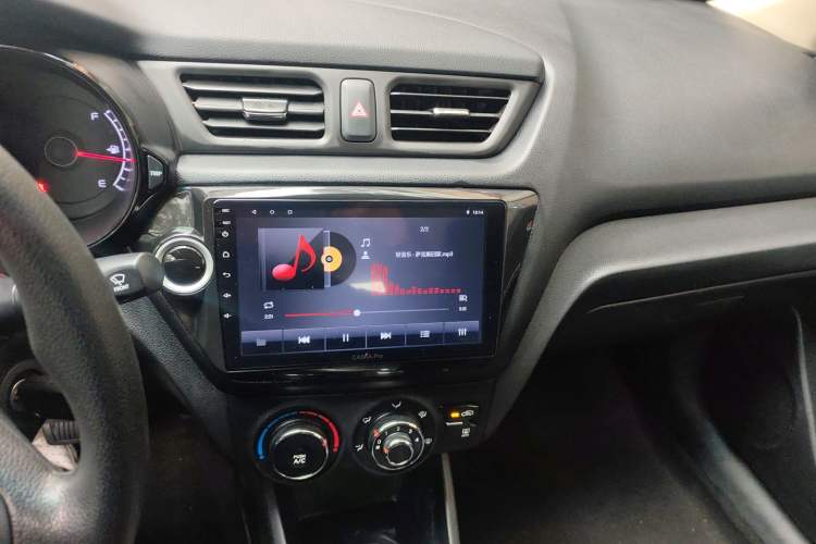 Used Kia K2 2012 Sedan 1.4L Automatic GLS Commemorative Edition Audio And AC Panel