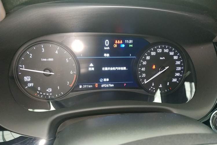 Used Buick Enclave 2020 28T Four-Wheel Drive Flagship Version Instrument Cluster