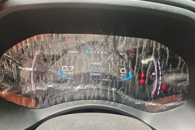 Used Great Wall Poer 2020 2.0T Off-Road Edition Automatic Diesel 4x4 Advanced Version with Trailer Capability GW4D20M Instrument Cluster