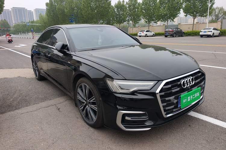 Used Audi A6L 2023 Revised 45 TFSI Prestige Dynamic Edition Front Right 45 Deg