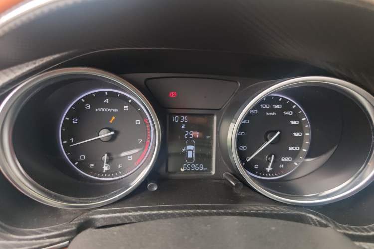 Used Zotye T300 2017 1.5L Manual Luxury Model Instrument Cluster