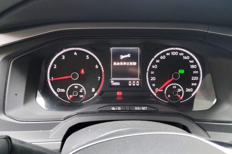 Used Volkswagen Polo 2022 Plus 1.5L Automatic Enjoy Life Edition Instrument Cluster