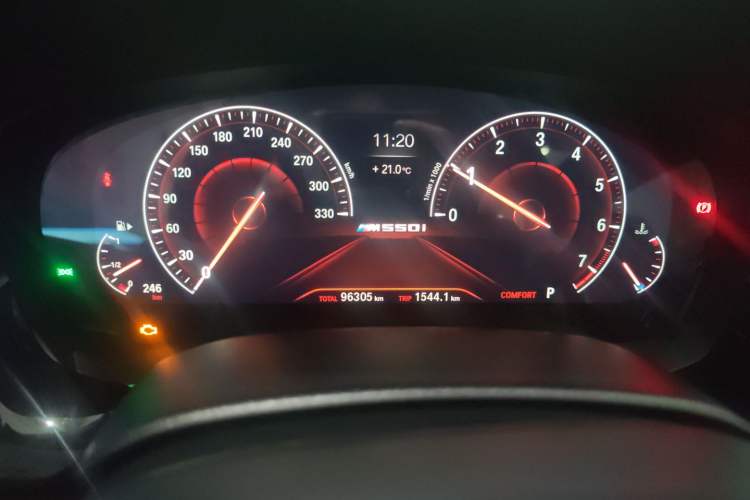 Used BMW 5 Series 2019 Restyled 530Li Luxury Edition M Sport Package Instrument Cluster