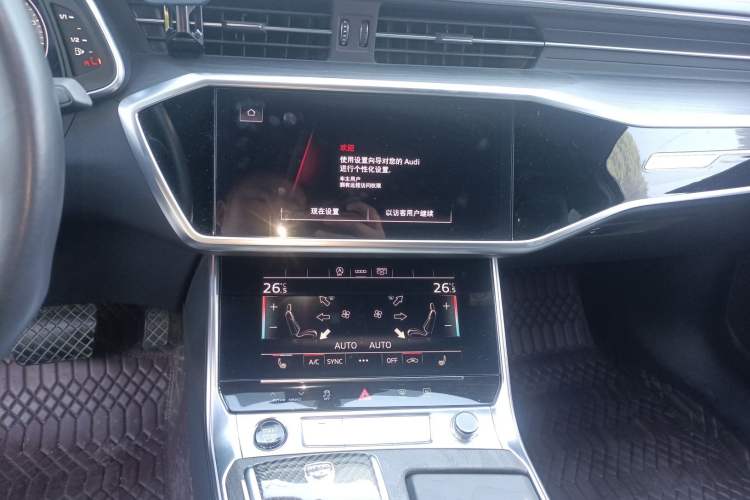 Used Audi A6L 2023 Revised Edition 45 TFSI quattro Prestige Dynamic Version Audio And AC Panel