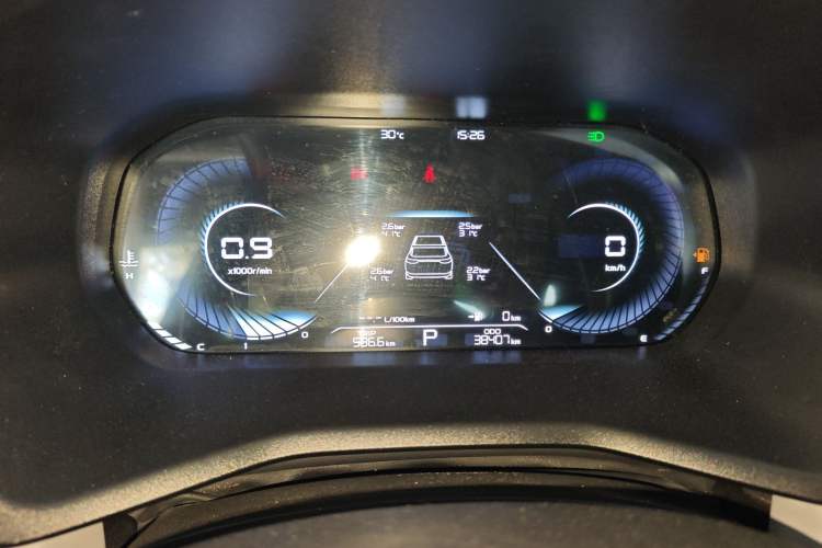 Used Geely Auto Emgrand 2022 4th Generation 1.5L CVT Flagship Model Instrument Cluster