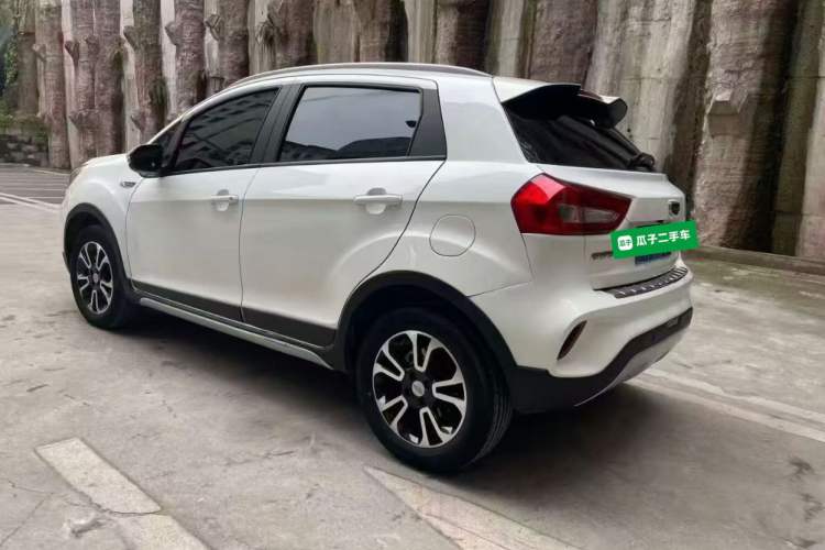 Used Geely Auto Vision X3 2017 1.5L Manual Elite Model Rear Left 45 Deg