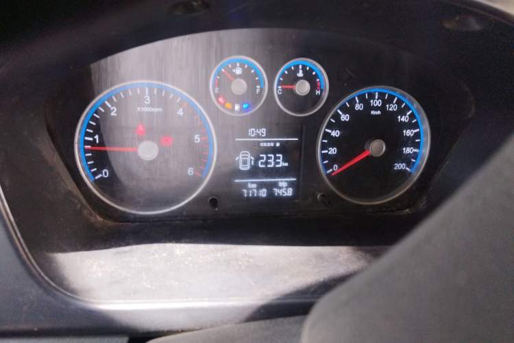 Used Foton Toano 2017 2.5T Restyled E Commercial Version Short Wheelbase 4J25TC3 Instrument Cluster