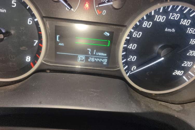 Used Nissan Sylphy 2021 Classic 1.6XE CVT Comfort Edition Odometer Close Up