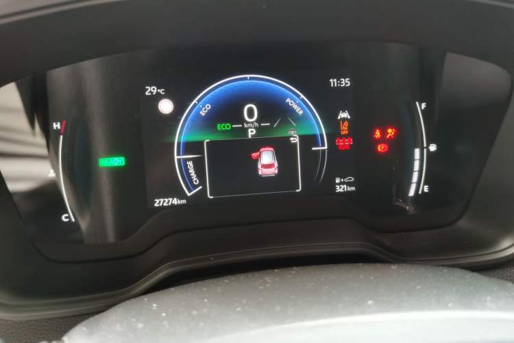 Used Toyota Corolla Cross 2024 2.0L Smart Electric Hybrid Dual-Engine Pioneer Edition Instrument Cluster