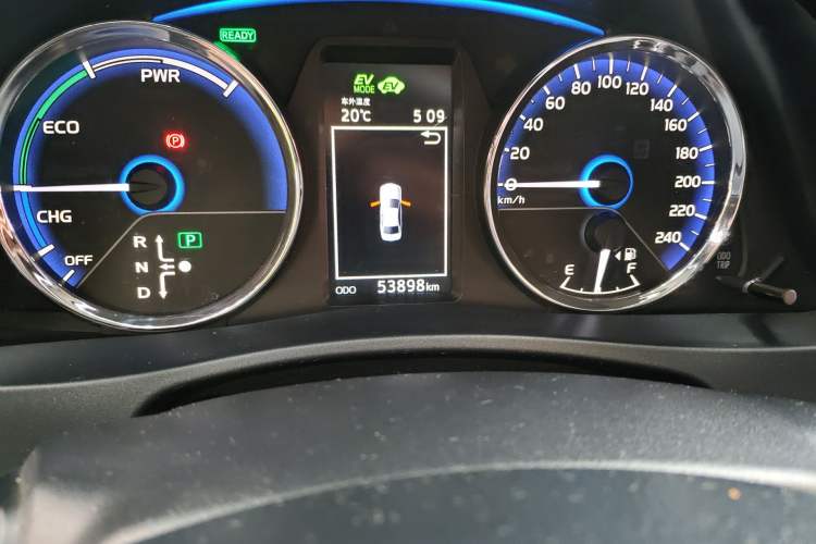 Used Toyota Levin Hybrid E+ 2019 1.8L PH V E-CVT Luxury Edition Odometer Close Up