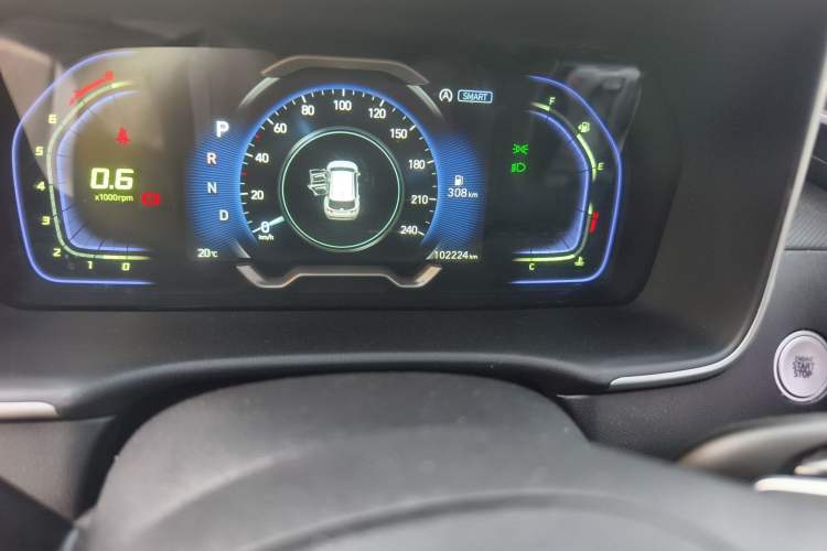 Used Hyundai Tucson 2021 Tucson L 1.5T DCT GLX Elite Edition Odometer Close Up